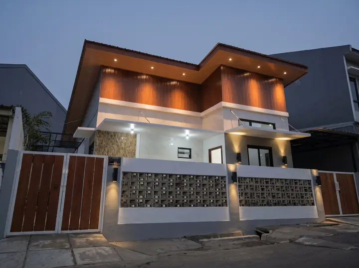 Fasad rumah, Bogor